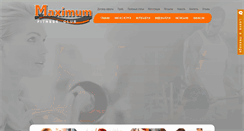 Desktop Screenshot of maximum-club.ks.ua